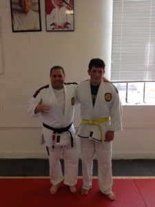 Lodi High School student gets jiu jitsu promotion