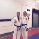 Arianna Zeppetelli receives bluebelt at Lyndhurst Martial Arts school