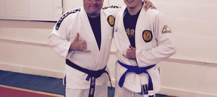 Harrison's Kuntz earns jiu jitsu bluebelt