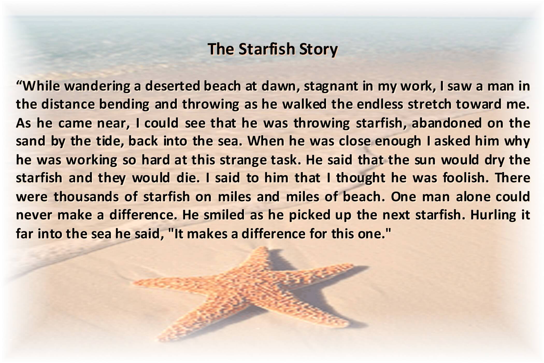 starfish summary