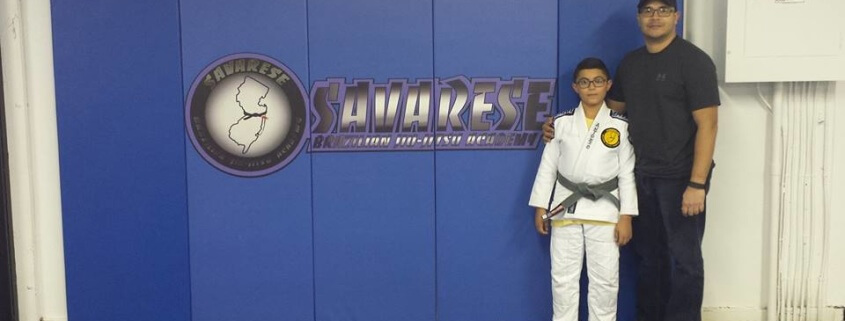 Lyndhurst kids martial arts student Antonio Santiago wins Savarese BJJ Student of Month