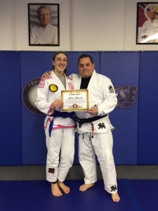 St. Mary's student becomes certified Jiu-Jitsu instructor