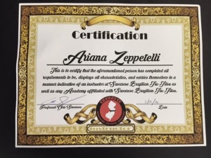 St. Mary's HS student becomes certified Jiu-Jitsu instructor