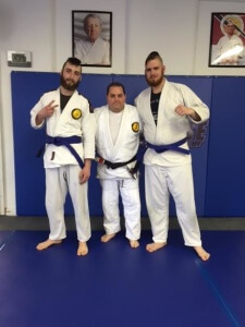 Former Clifton High School Wrestlers earn jiu-jitsu promotion