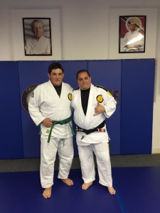 Jiu Jitsu promotion for Lodi High School student