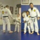 martial arts students