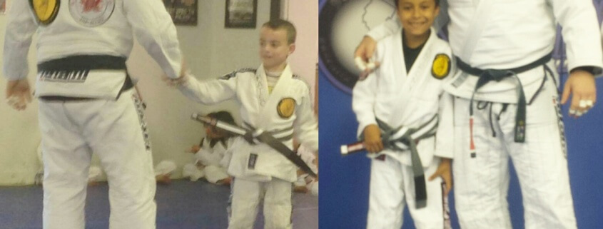 martial arts students