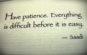 Importance of patience in Jiu-Jitsu