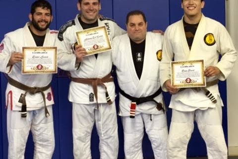 Trio of Savarese BJJ students earn instructor certification