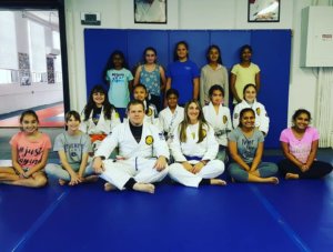 Rutherford Girl Scouts Visit Lyndhurst Martial Arts School