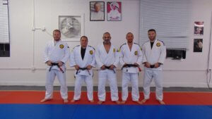 Savarese BJJ blackbelts w David Adiv
