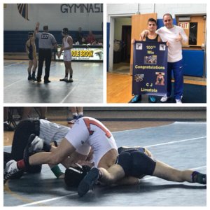 Saddle Brook's CJ Limatola gets 100th win!