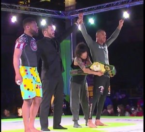 Lovato beats Spriggs by choke at FTW 64