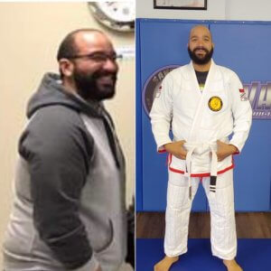Lyndhurst Jiu-Jitsu student's incredible weight loss