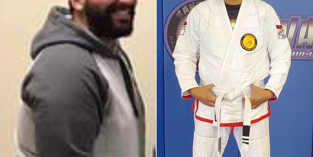 Lyndhurst Jiu-Jitsu student's incredible weight loss
