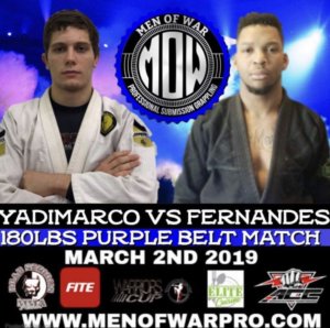 Savarese BJJ's Yadimarco wins Men Of War Superfight