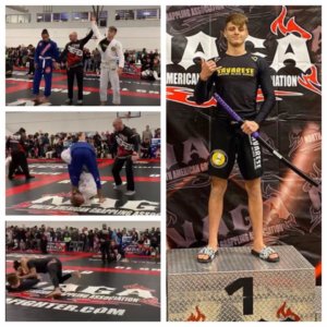 Savarese Jiu-Jitsu teen wins double Gold