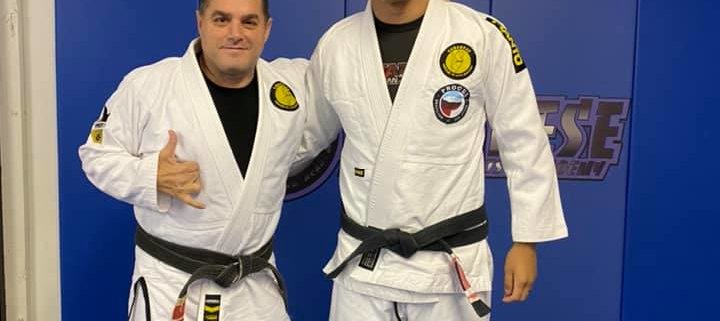 Brian Procel promoted to 1st degree blackbelt