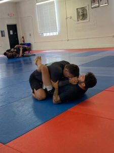 Offensive and defensive initiative from BJJ guard