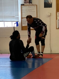 Distance control in BJJ