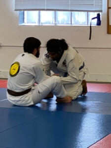 The mental battle vs open guard