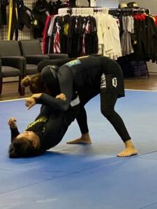 The beauty of the triangle in BJJ