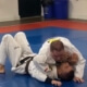 Separating knee and elbows to pass in BJJ