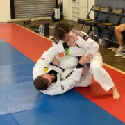 First contact in Jiu-Jitsu